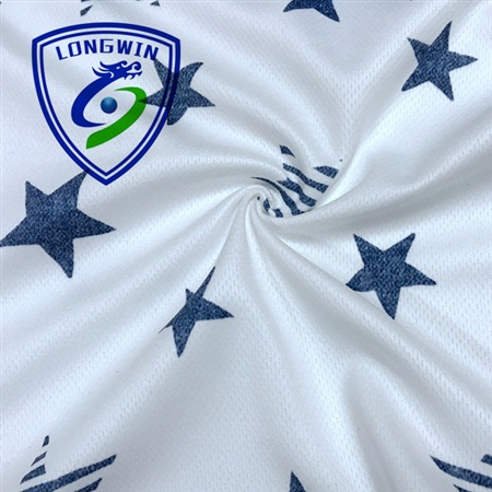 FC001 COOLMAX印花鸟眼布